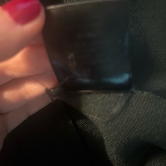 Scanlan Theodore Green Long Sleeve Wrap peplum jacket top small and skirt in XS - Picture 4 of 5